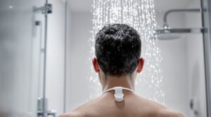 safe bathing with tracheostomy