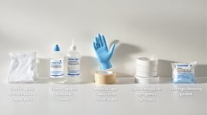 tube feeding site maintenance